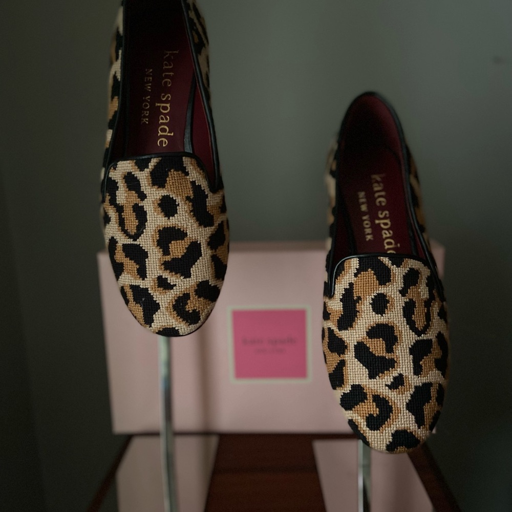 Kate Spade Animal Print Flats